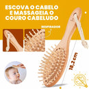 Coomfy - Escova de Lã Natural Super Macia para Bebês