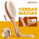Coomfy - Escova de Lã Natural Super Macia para Bebês