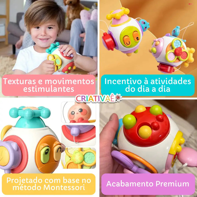 CuboBaby Montessori Interativo Multissensorial Criativaê