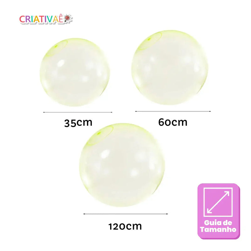 *Gigantball - Bola Inflável Gigante