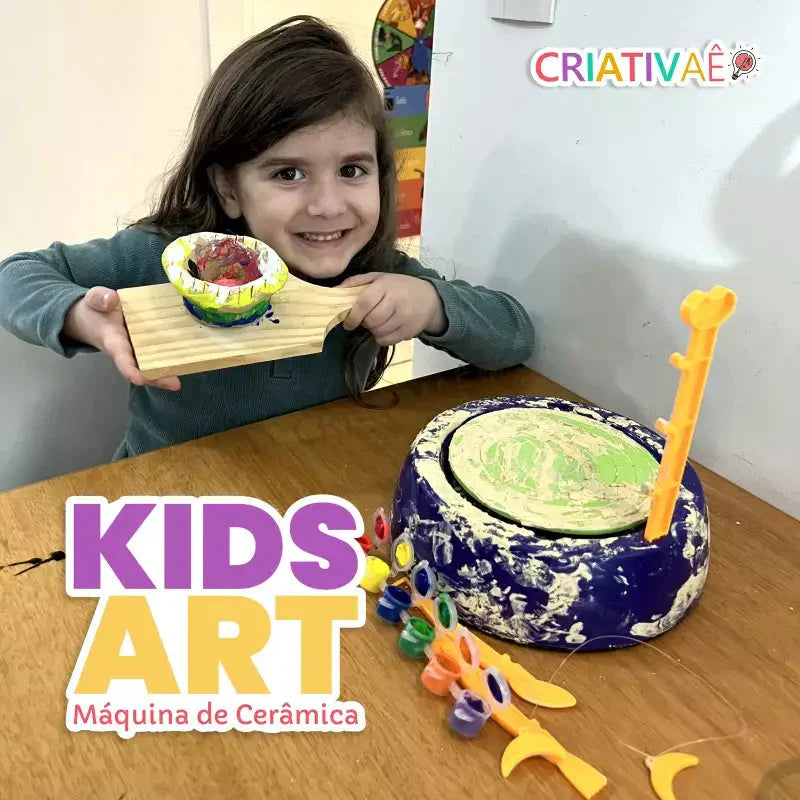 Kids Art - Máquina de Cerâmica Infantil