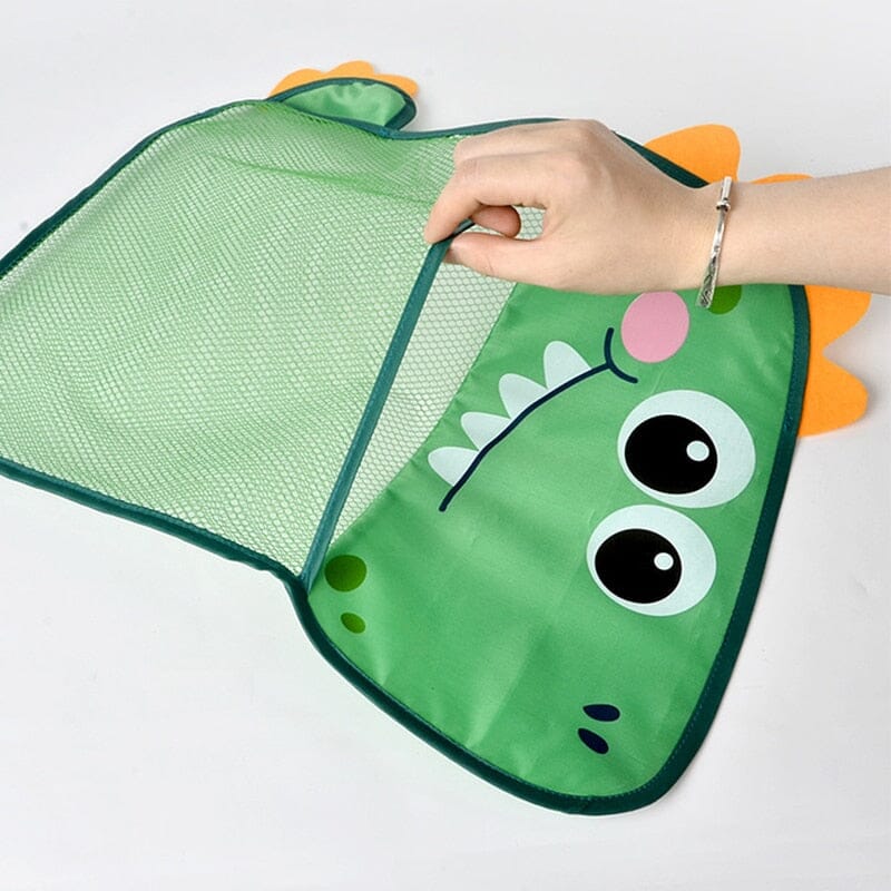 Sauro Saquinho - Saco escorredor e organizador de brinquedos de banho