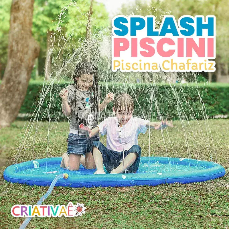 Splash Piscini - Piscina Chafariz com Aspersor de água