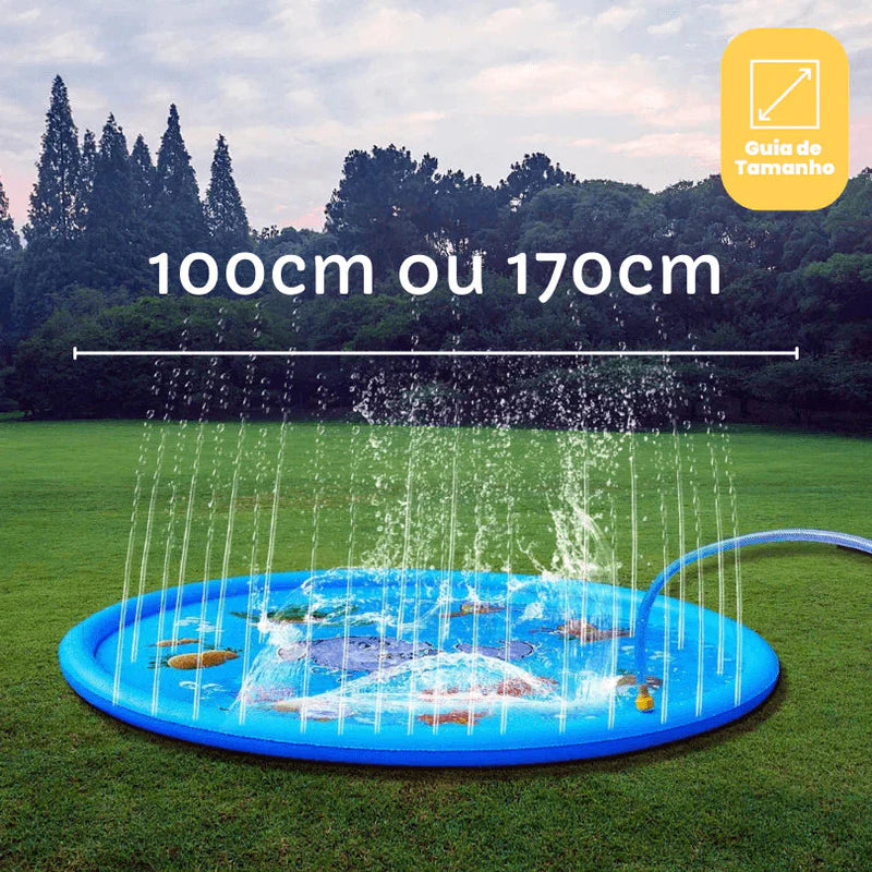 Splash Piscini - Piscina Chafariz com Aspersor de água